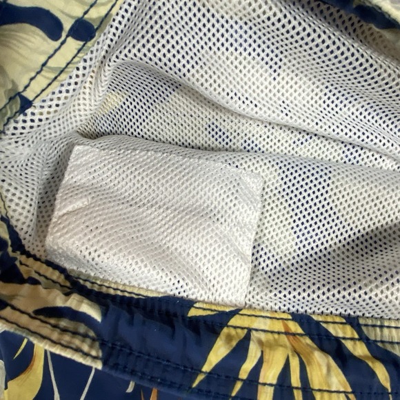 Tommy Bahama Relax Swim Trunks Mens Large Blue Tropical Mesh Lined Board Shorts‎ - Picture 7 of 10
